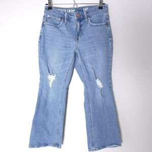 J. Crew Demi Boot Cut 2P Billie medium Wash Jeans